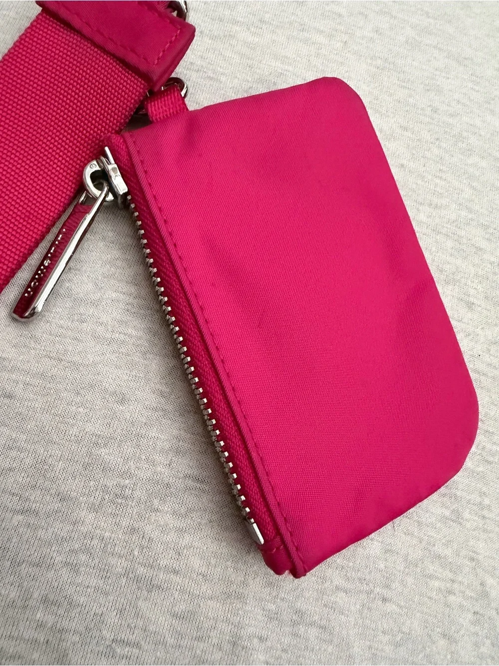 lululemon athletica passionate Pink Wristlet Card Holder with Strap
